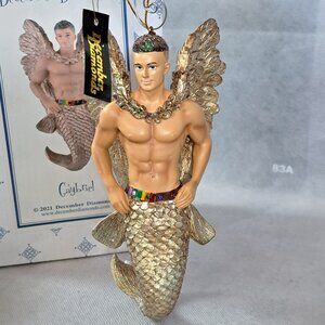 December Diamonds 55-55157 Merman Ornament Big Gaybriel